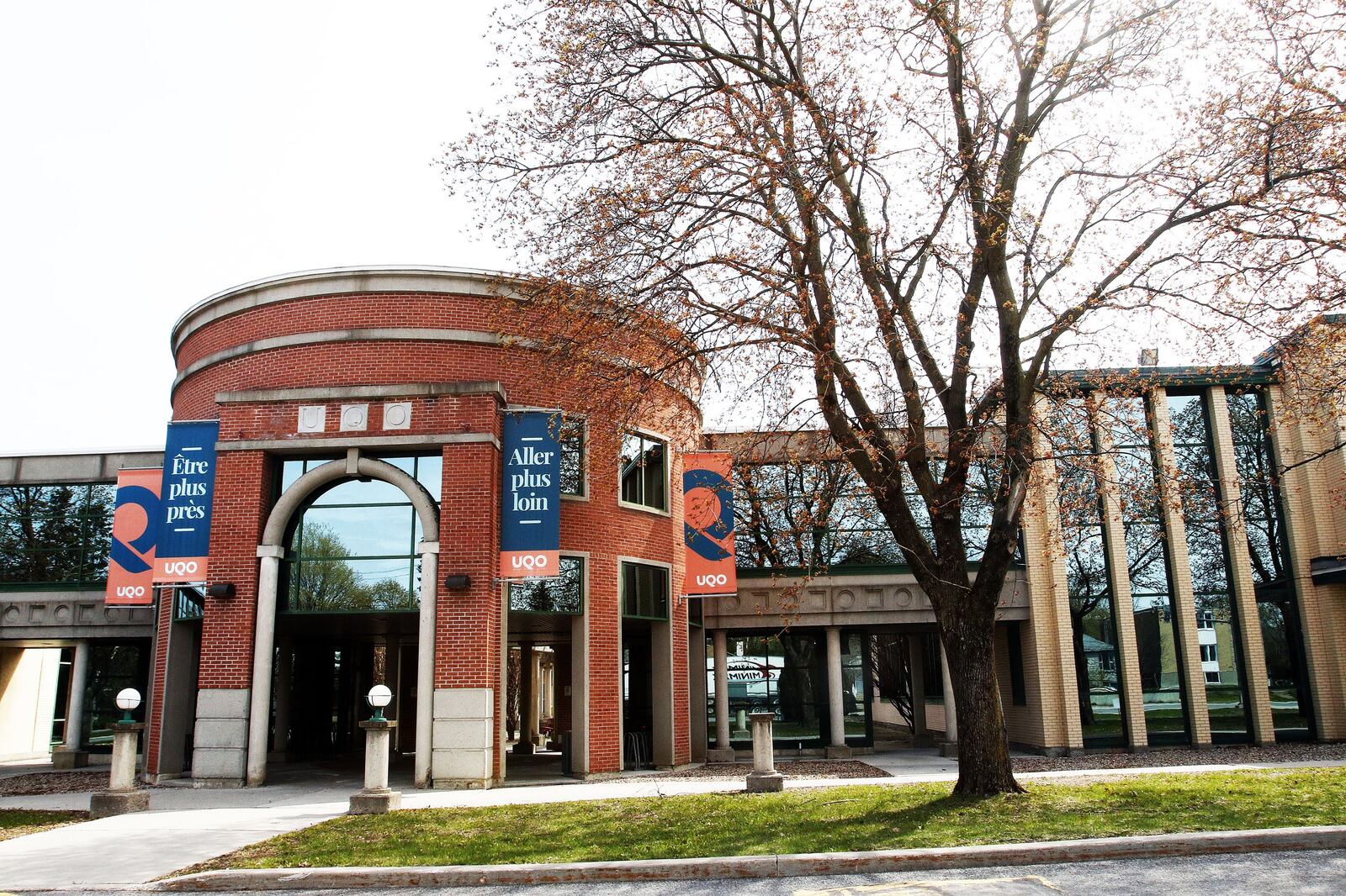 Campus UQO Gatineau entrée principale université Québec Outaouais